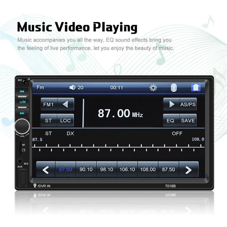 European, American And British Stock Related Baodafeng 2Din Car MP5 Player Car Radio 7 Inch Touch Screen Bluetooth USB AUX Stereo Wholesale