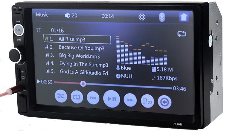 7 Inch Universal Multimedia 2din Touch Screen Android Car MP5 Player Car Radio Car Stereo