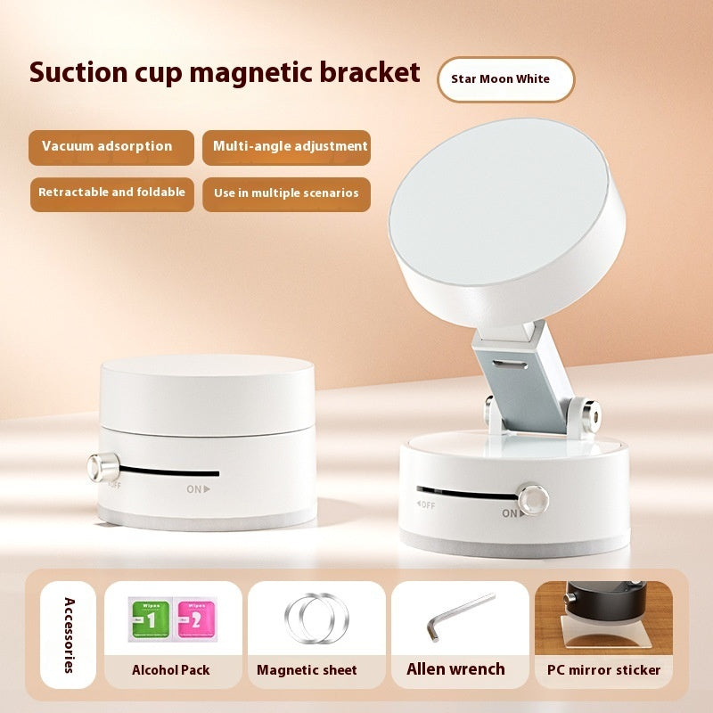 Foldable Magnetic Car Phone Holder with Suction Cup