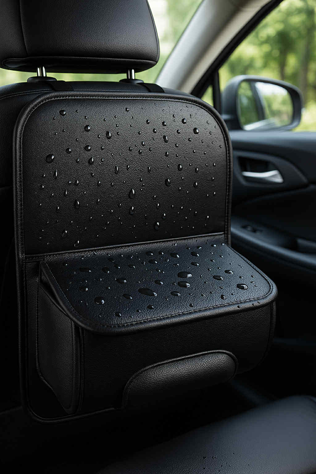 PU Leather Car Storage Bag